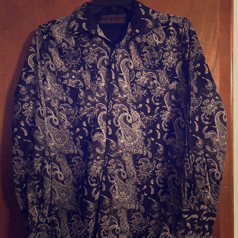 Platini print shirt